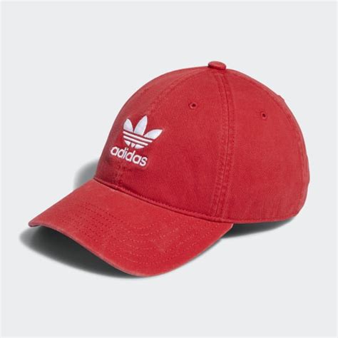 relaxed strap back adidas hat